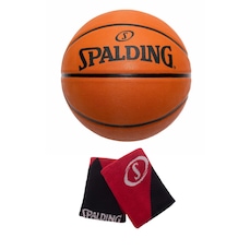 Bola de Basquete Spalding Streetball + Munhequeira