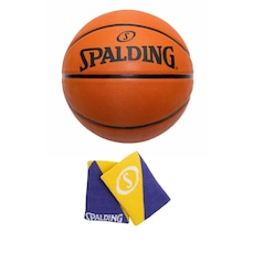 Bola de Basquete Spalding Streetball + Munhequeira