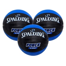 Kit 3 Bola de Basquete Spalding Force - Tamanho 7
