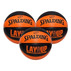Kit 3 Bolas de Basquete Spalding Layup