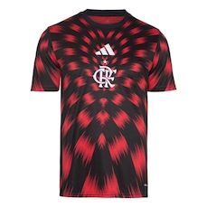 Camisa do Flamengo Masculina adidas Pre Jogo 25/26