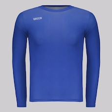 Camisa Manga Longa do Goiás 24/25 Gr33n Térmica Treino Atleta Infantil