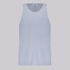 Camiseta Regata Fila Sport Melange Lux Logo Masculina