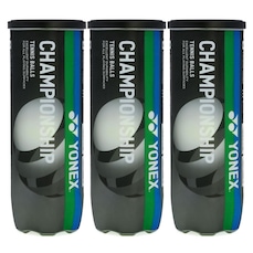 Bola de Tênis Yonex Championship Pack com 03 Tubos