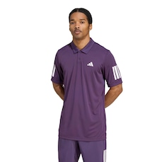 Camisa Polo Masculina Adidas Club Tennis Três Listras
