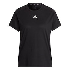 Camiseta Feminina adidas Gola Careca AEROREADY Train Essentials Minimal Branding