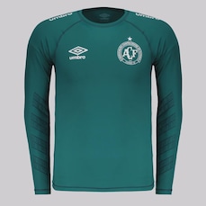 Camisa Manga Longa do Chapecoense Umbro Goleiro Térmica Masculina