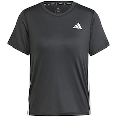 Camiseta Feminina Adidas Essentials 3 Listras