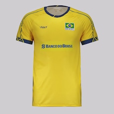 Camisa do Brasil 2025 Volt Vôlei CBV Masculina