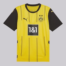 Camisa Borussia Dortmund I 25/26 Puma Torcedor Masculina