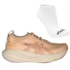 Tênis Feminino Asics Gel-Nimbus 25 + 1 Par de Meia