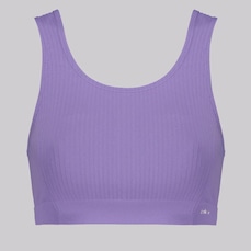 Top Canelado Selene Sem Costura Feminino
