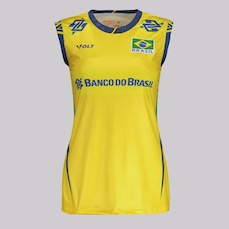 Camiseta Regata Volt Brasil Vôlei CBV 2025 Feminina