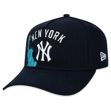 Boné Masculino New Era 940 A-Frame SN New York Yankees MLB Fan