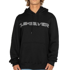 Blusão de Moletom Masculino Quiksilver Canguru Word Block com Capuz