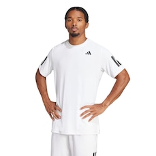 Camiseta Masculina Adidas Club 3 Listras