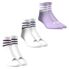 Meias Cano Baixo adidas Cushioned Unissex com 3 Pares