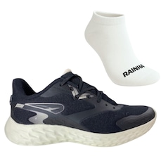 Kit Masculino Tênis Rainha Play Iv e Meia