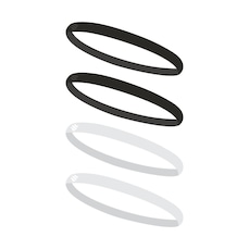 Faixa de Cabelo com Silicone Sportbr - 4 unidades