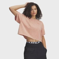 Camiseta Under Armour Heavyweight Wash Feminina