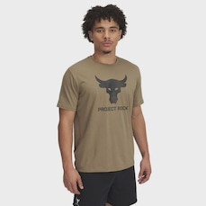 Camiseta Under Armour Project Rock Brahma Bull Masculina