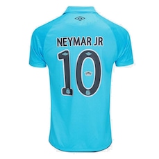 Camisa do Santos 25/26 N. 10 Neymar Jr. Jogador Edição Especial Infantil Umbro