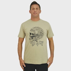 Camiseta Oakley Skull Wreck Humus Masculina