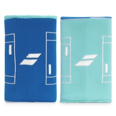 Munhequeira Babolat Reversible Jumbo Longa Com 2 Uni