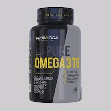 Pure Ômega 3 TG Probiótica com 60 Cápsulas