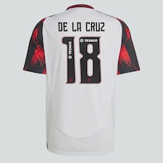 Camisa do Flamengo II 25/26 18 de La Cruz adidas Masculina