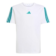 Camiseta Infantil Adidas 3 Listras