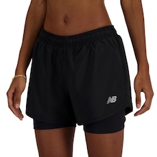 Short 2 em 1 Feminino New Balance Sport Essentials