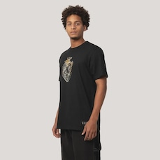 Camiseta Regular MCD Coração Dourado Masculino