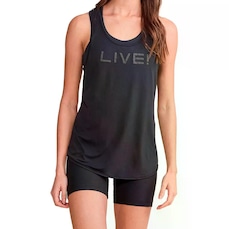 Camiseta Regata Live Icon Comfort Feminina