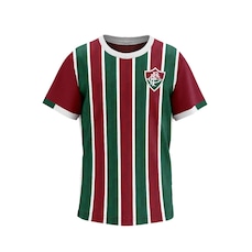 Camisa do Fluminense Tratado Tricolor Braziline Infantil