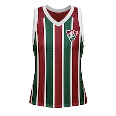 Camisa do Fluminense Regata Nos Tricolor Braziline Feminino