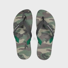Chinelo Quiksilver Layback Rubber Camo