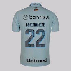 Camisa do Grêmio II 25/26 Umbro 22 Braithwaite Masculina