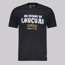Camisa do Corinthians Futfanatics Em Estado de Loucura Masculina