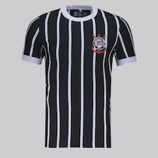 Camisa Corinthians Retrô Número 8 Preto
