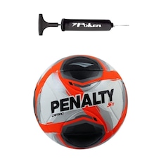 Kit Bola de Futebol de Campo Penalty S11 R2 25 + Bomba de Ar