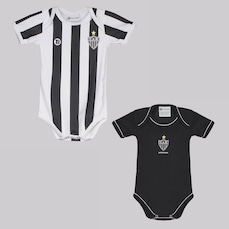 Body do Atlético Mineiro FutFanatics - 2 Unidades - Infantil