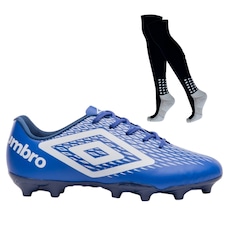 Chuteira de Campo Umbro X-Diamond + 1 Meião Adulto
