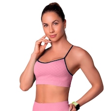 Top Selene Sem Costura Com Bojo Removível Feminino