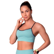 Top Selene Sem Costura Com Bojo Removível Feminino