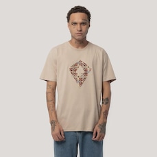 Camiseta Regular MCD Pipa Vitral Textura Masculino