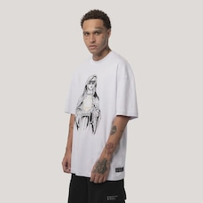 Camiseta BoxFit MCD Santa Masculino