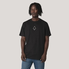 Camiseta Regular MCD Caveira Rosas Masculino