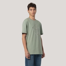 Camiseta Regular MCD Pipa Espada Desgaste Masculino