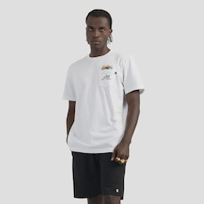 Camiseta Lost Burn Saturn Com Bolso Masculino